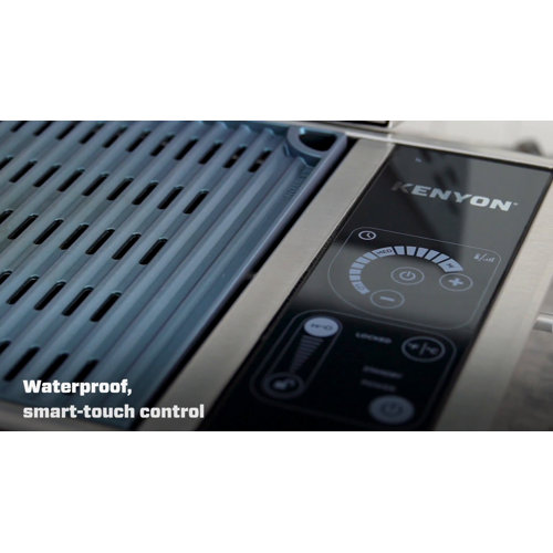 Kenyon Frontier BuiltIn Electric Grill with IntelliKEN Touch Control Wayfair